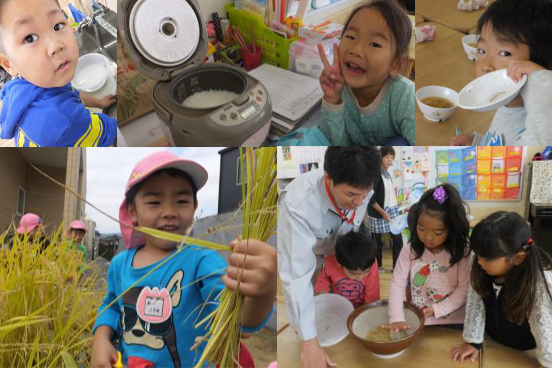 石巻ひがしこども園収穫祭