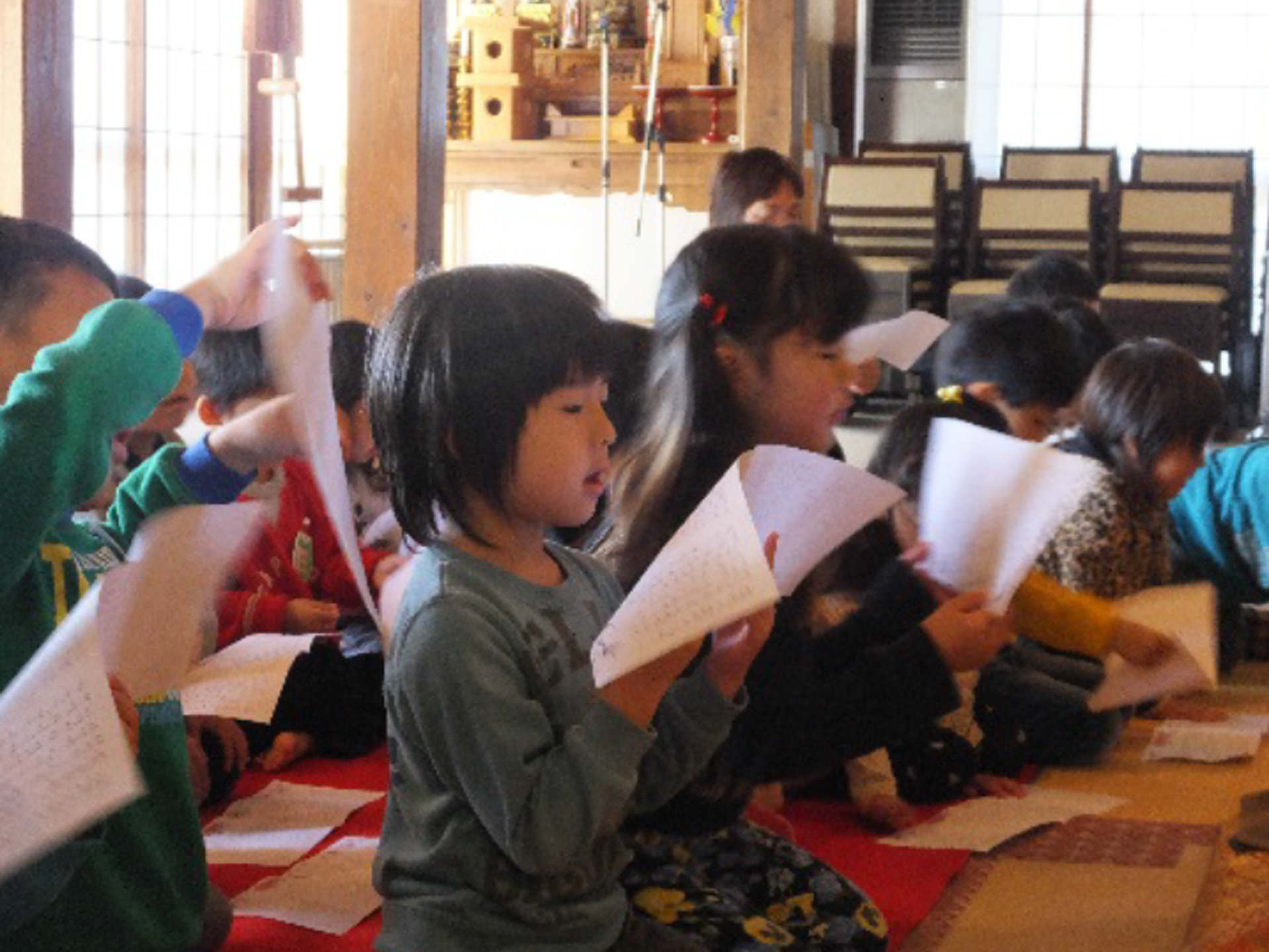 石巻ひがしこども園　成道会